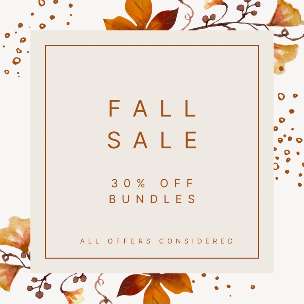 BUY MORE SAVE MORE! MAKE AN OFFER ✨